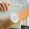 Fieldwork Analog 3 ATM Water TPU Urethane WP Years Women's Watch, Resistance, Strap, White, YM126-1