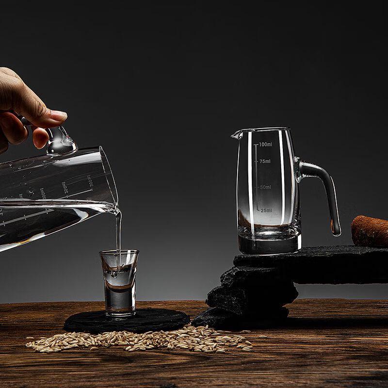 Crystal Baijiu Decanter & Shot Glass Set