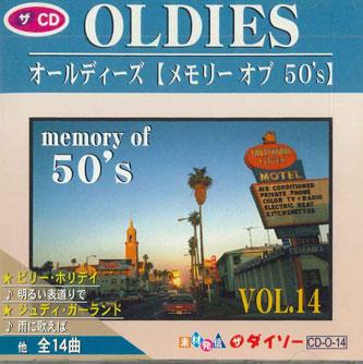 

CD РАЗНЫЕ - Oldies Memory Of 50 s №14 CDO14 DAISO Japan Джаз Б/У