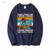 NEW LISTING Thats What I Do Weld Drink Hate People And Know Things Retro Men T Shirt vintage Washed designer clothes Unisex
