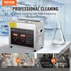 Ultrasonic Cleaner with Digital Timer & Heater, Professional Ultra Sonic Jewelry Cleaner, Stainless Steel Heated Cleaning Machine for Glasses Watch