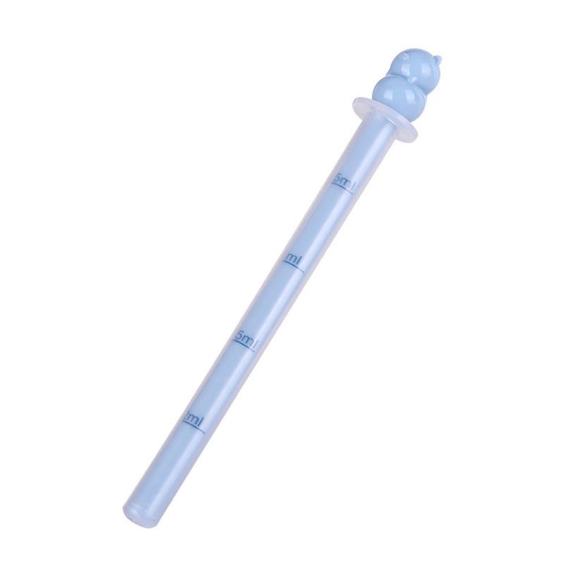 

Детский шприц-дозатор для лекарств с мерной шкалой, против удушья, тип шприца, безопасный для новорожденных, дозатор для лекарств, устройство для детских лекарств синий