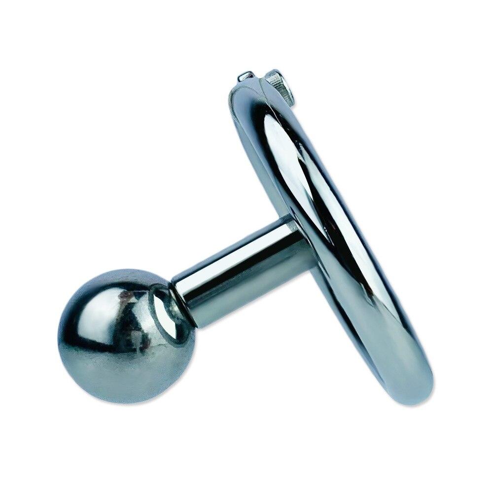 Men's Penis Lock Short Chastity Lock Metal CB Lock Penis Cage Sex Toys Cock Rings Ball Stretcher Stainless Steel BDSM Sissy