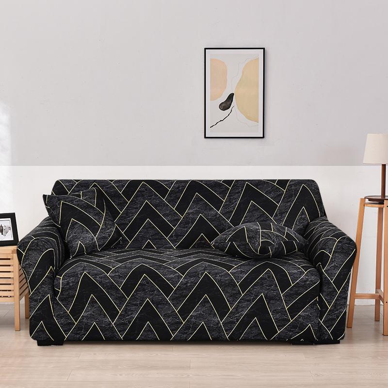 Sofa Cover Geometric Couch Cover Pets Corner L Shaped Chaise Longue Sofa Slipcover 1Pc