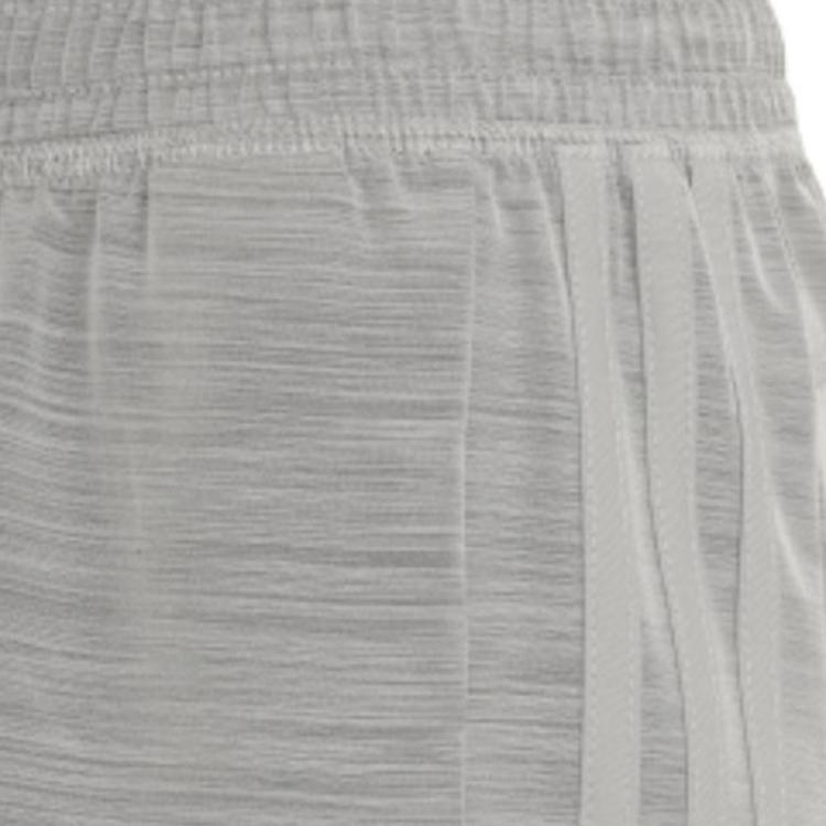 Adidas Solid Color Woven Elastic Waist Straight Leg Casual Shorts Women Shorts Gray GT1185