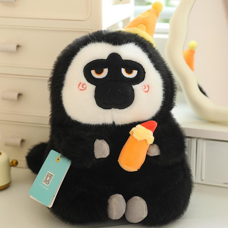 

Любовь Белолицая обезьяна Дуду плюшевая игрушка кукла милая обезьянка орнамент мультфильм мягкая кукла подарок на день рождения 22cm