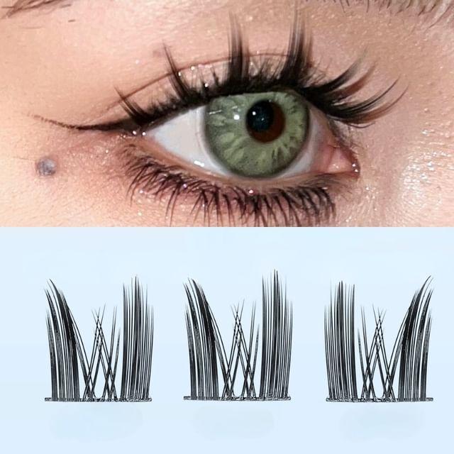 

Bonnie Wisp - Individual Cluster False Eyelashes B - Black - One Size