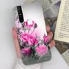 Phone Cover For Vivo V27 S15 U20 V15 V19 V20 V21 Elegant Flowers Patterns Transparent Silicone Anti Slip Durable Protective Shell For Vivo Bumper Case