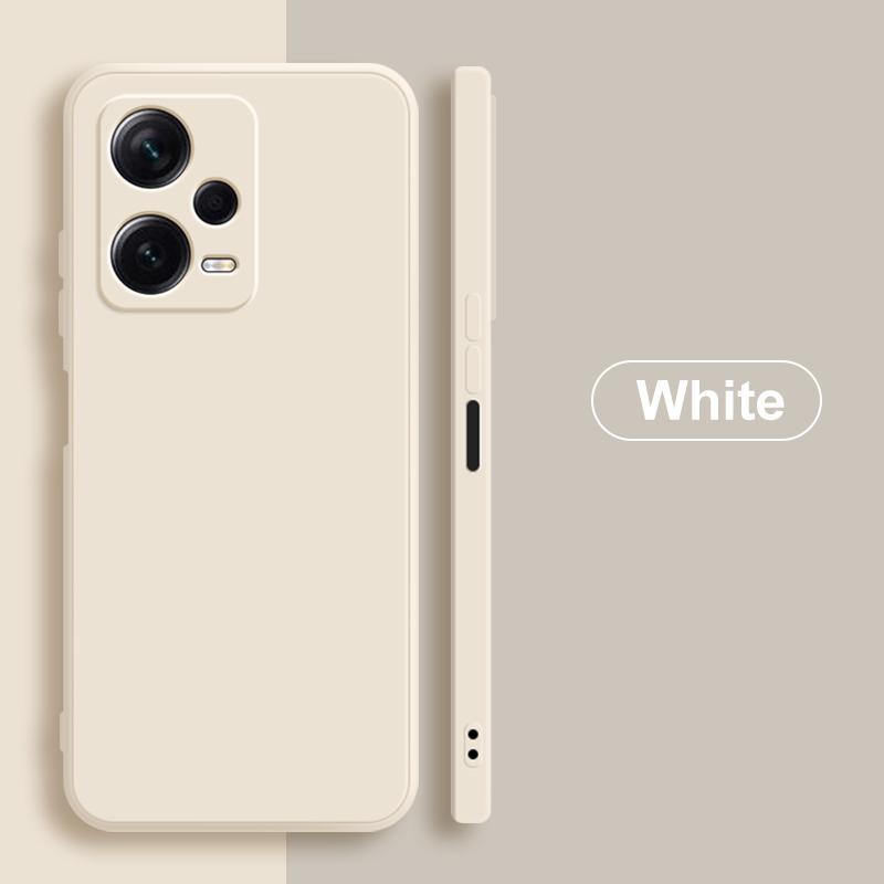 For Redmi Note 12 Pro Plus Case Square Liquid Silicone Phone Cases For Xiaomi Redmi Note 12 Note12 Pro Plus 5G Protection Back Cover