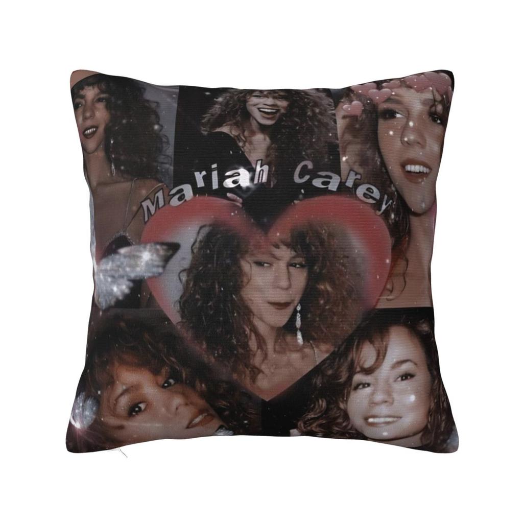 Mariah Carey American Singer Pillow Cover Morden Pillow Case Polyester Graphic Cushion Cover Pillowcases For Living Room Chair