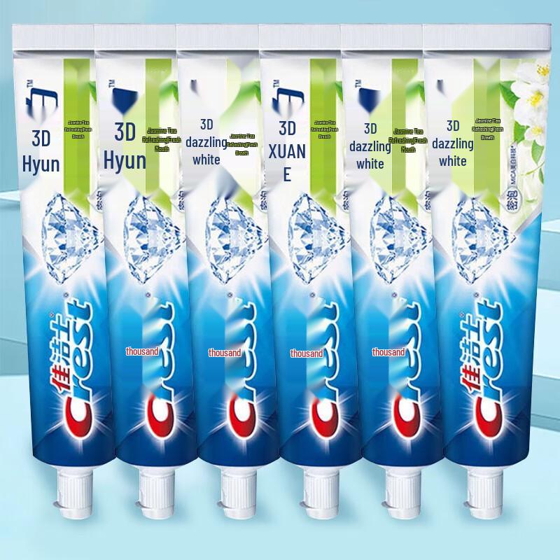 

Crest 3D White Jasmine Tea Toothpaste 120g x 6-Pack