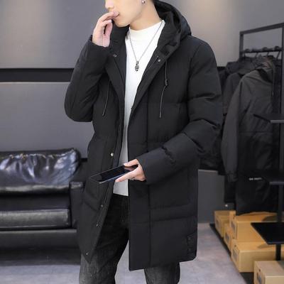 Manteau d'hiver pour hommes, vêtements en coton, vêtements d'hiver épais moyens et longs