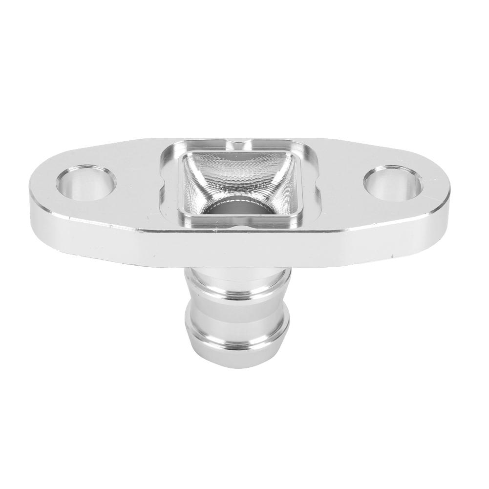 18mm Billet Turbo Oil Drain Return Flange Adapter for T3 T4 T3T4 T70 T04E Turbine
