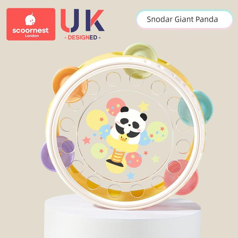

Baby Toys 0 to 1 Year Old Baby Early Education 3 Children Newborn Consume Physical Strength for More than 6 Months One Music Drum Rattle Snodar Giant Panda [Soothing Sleep Crisp Bell]]