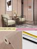 Linen Wallpaper Self-adhesive Waterproof Moisture-proof and Moldy Resistant 3D Wall Stickers Home Living Room Wall Decoration