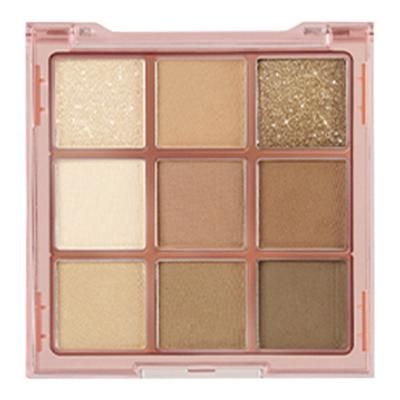 Black Rouge Coloration Mood Eye Palette, MP01 Brickation, 1 Piece