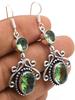 Peridot Gemstone Ethnic Handmade Drop Dengle Earring Jewelry ER 155