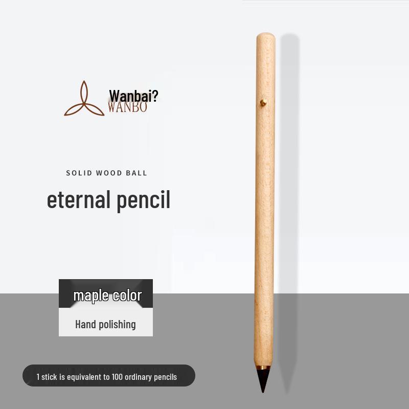 

Durable Black Tech Solid Wood Pencil – Everlasting, No Sharpening Needed, Unbreakable Design HB