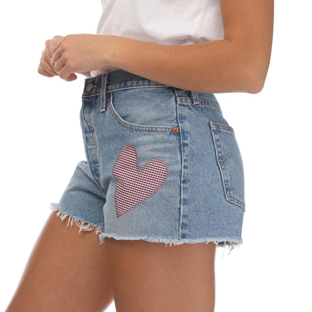 Levis Womens/Ladies 501 Original Shorts
