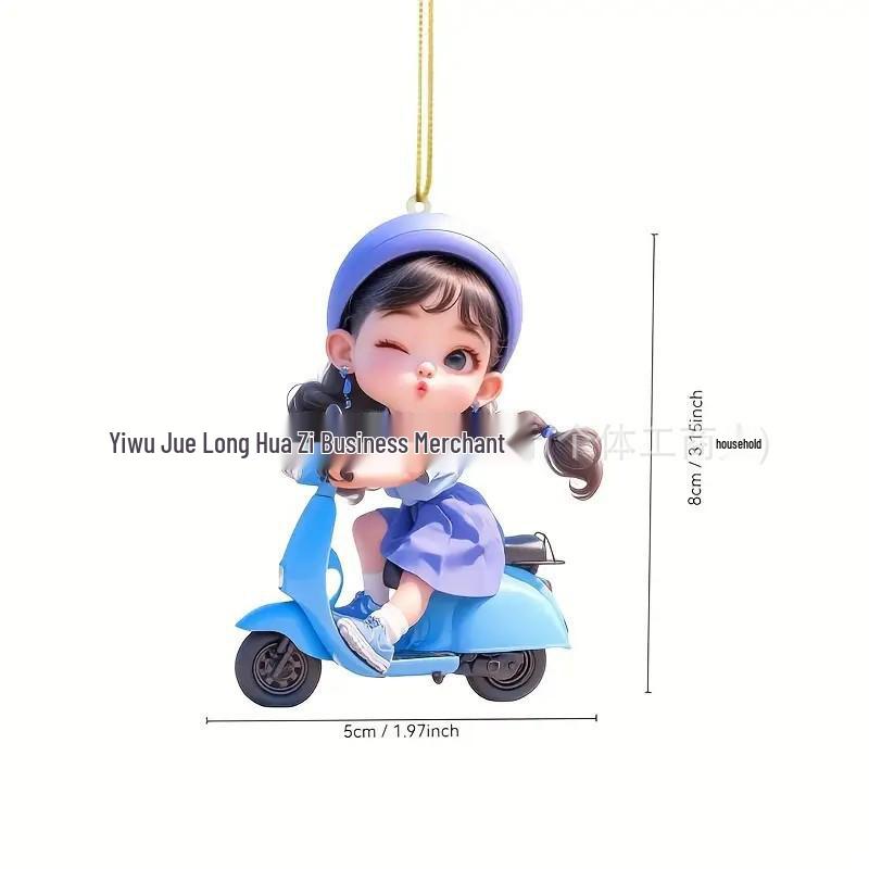 

Милый акриловый кулон в виде электромобиля для украшения дома или фестиваля Standard