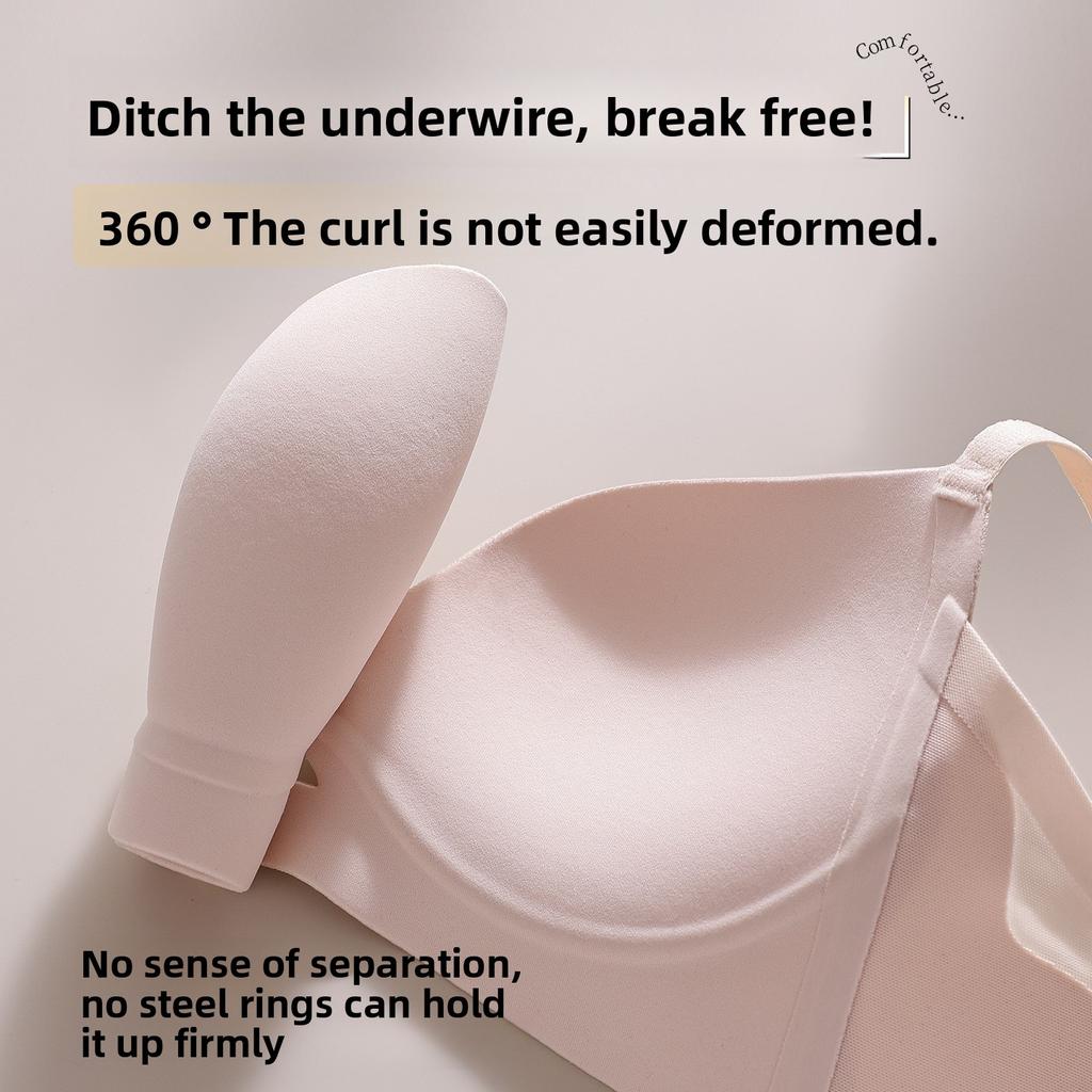 Women's Small Breasts Gather High Elastic Non Slip Belt No Sense On The Lift To Pull The Auxiliary Milk Gather No Trace Underwear