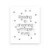 Inspirational 'Just One More Chapter' Book Print,Perfect Gift for Writers and Book Lovers,Reading Quotes Poster,Wall Art Picture