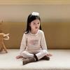 Kids Cotton Lycra Pajamas Set A Skin-friendly Long Sleeve Winter Homewear Boys Girls