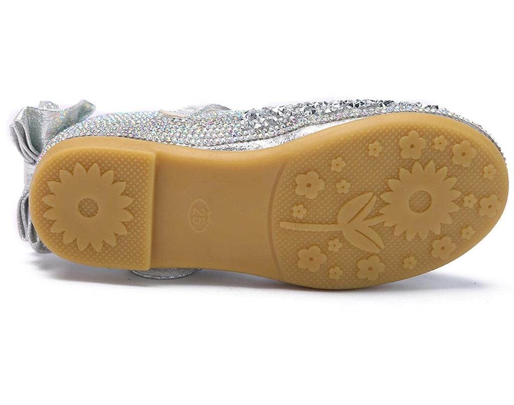 Scarpe Formali per Abito Presenza Nastro Scintillante Compleanno 19cm [WUIWUIYU] Bambini, Ragazze, Scarpe, Bambini, Scarpe, Decorazione, Leggere, Traspiranti,