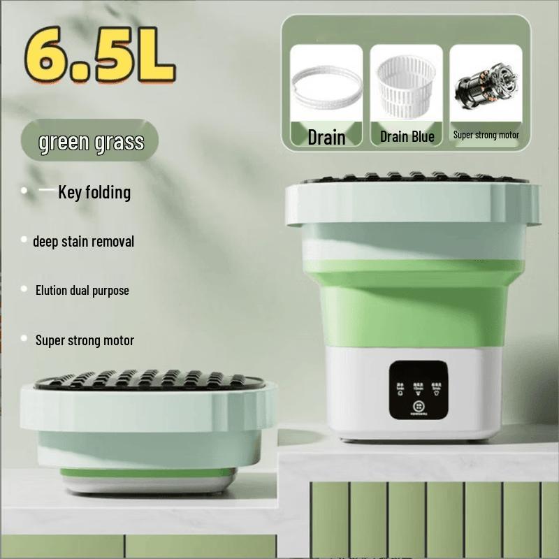 ZISIZ Mini Foldable Portable Washing Machine