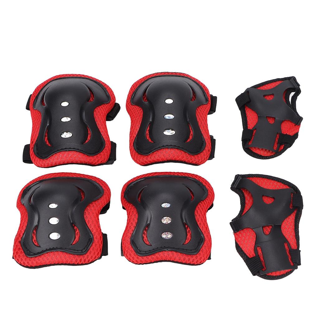 Kinder Schutzausrüstung Kinder Stilvolle Atmungsaktive Knieschoner Ellbogenschoner Handschutz für Radfahren Roller