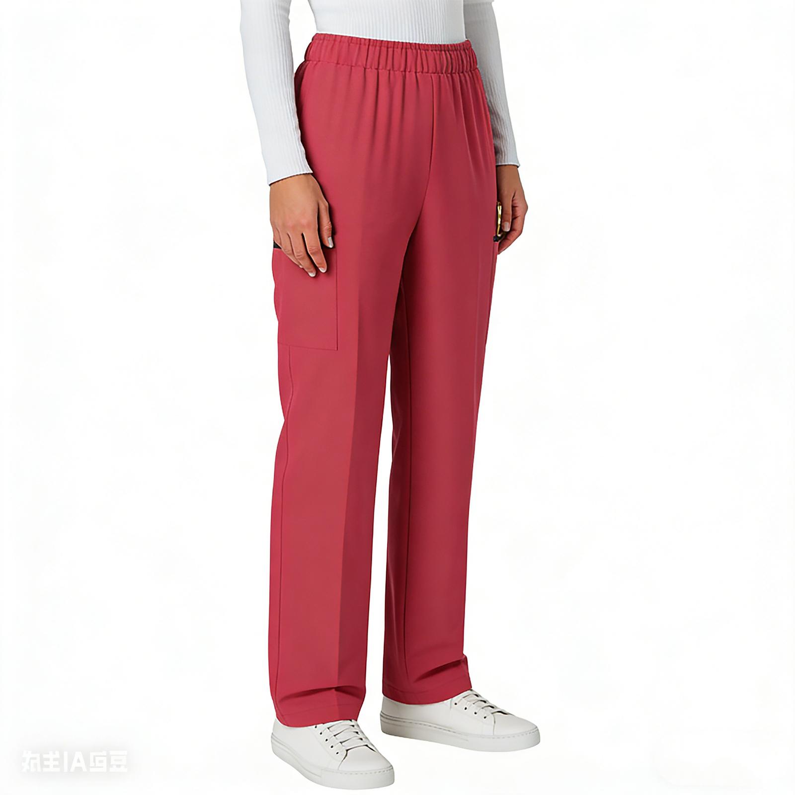 

Женские свободные и удобные длинные брюки и рабочие брюки с несколькими карманами XXL