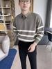 Men's Slim Lapel Knitwear: Versatile Casual Sweater for Spring and Autumn