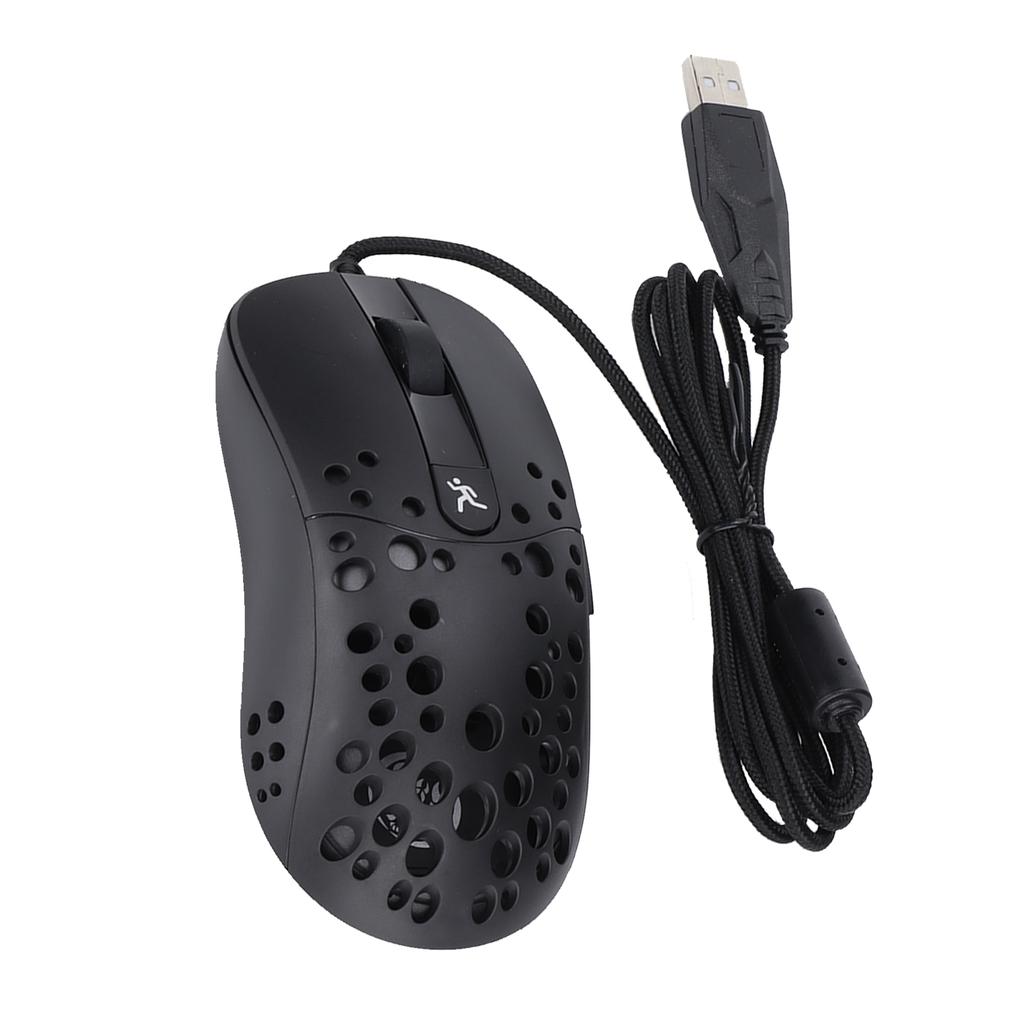 HXSJ Gaming Mouse Wired Six Level Adjustable Precise Control 8000DPI RGB Mice for Windows PC Gamers