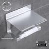 Cmaos Aluminum Alloy Toilet Paper Holder with Hook