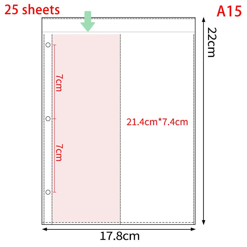 A4 Przezroczysty Holder na Fotokarty Album na Zdjęcia z Luźnymi Kartkami Wkłady 1/2/3/4/6/8/9/10 Kieszeni Strona Wewnętrzna Segregator na Karty Książka Kolekcjonerska