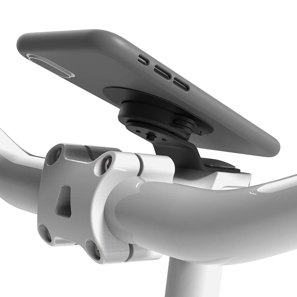 Bicycle Smartphone Holder Stem Mount Made of Aluminum Compatible with Road Black C 1st [Sincetop] - Alloy, Compact, Lightweight, Bikes/MTB/Gravel