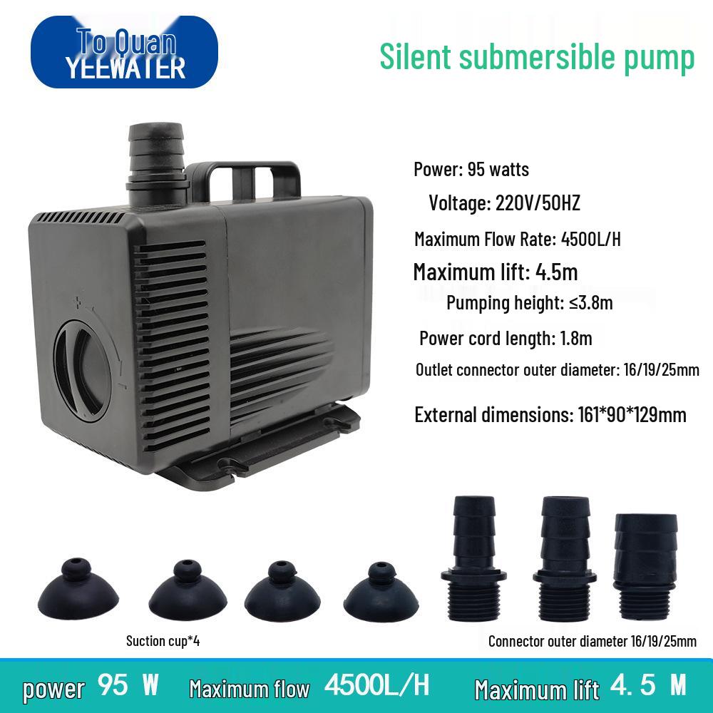 Leise Tauchwasserpumpe für Aquarium & Umbau ländliche Toilette