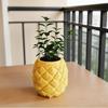 Elegant Pineapple Styles Multifunctional Desktop Accessory Pineapple Shape Decoration Pen Holder Makeup Brush Organizers