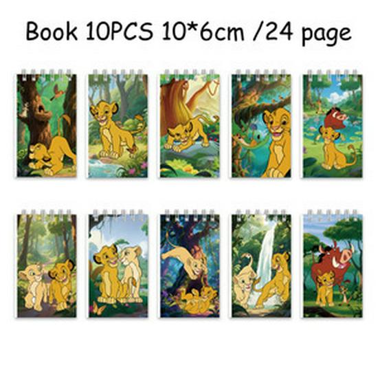 Stitch-Themed Children's Party Journal with Sticky Notes - Perfect Birthday Gift
