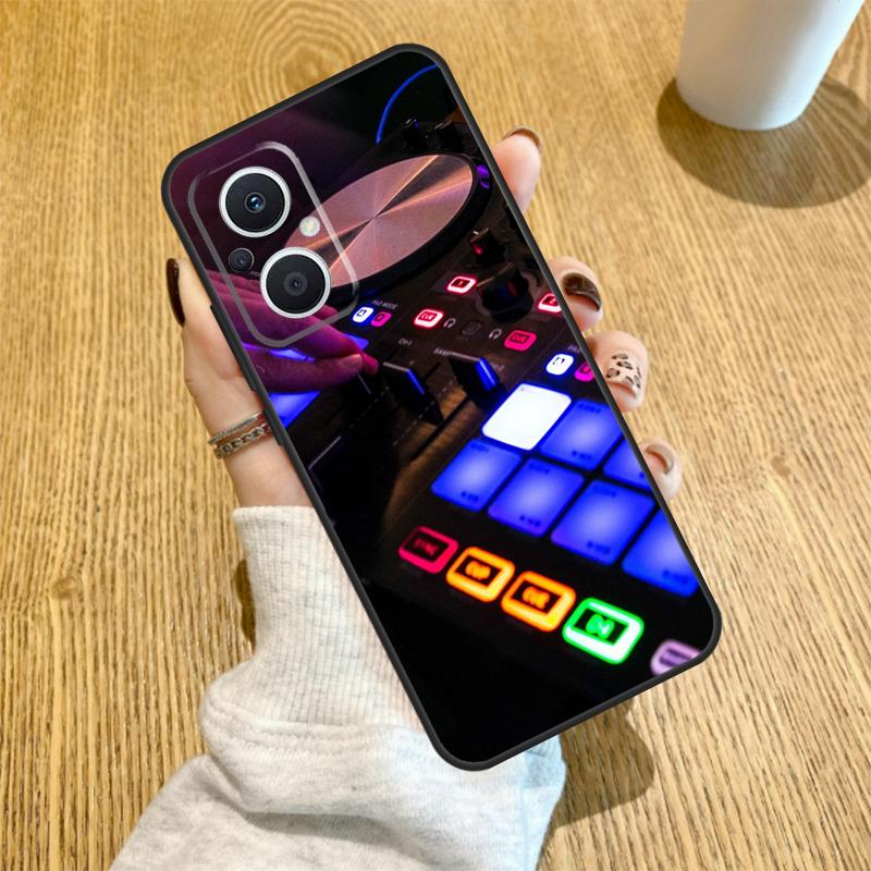 Music DJ Controller Mixer Funda For OPPO Reno 7 8 Lite 14 F 13F 12F 11F 13 12 11 10 Pro OPPO Find X9 X8 X6 X5 Pro Case
