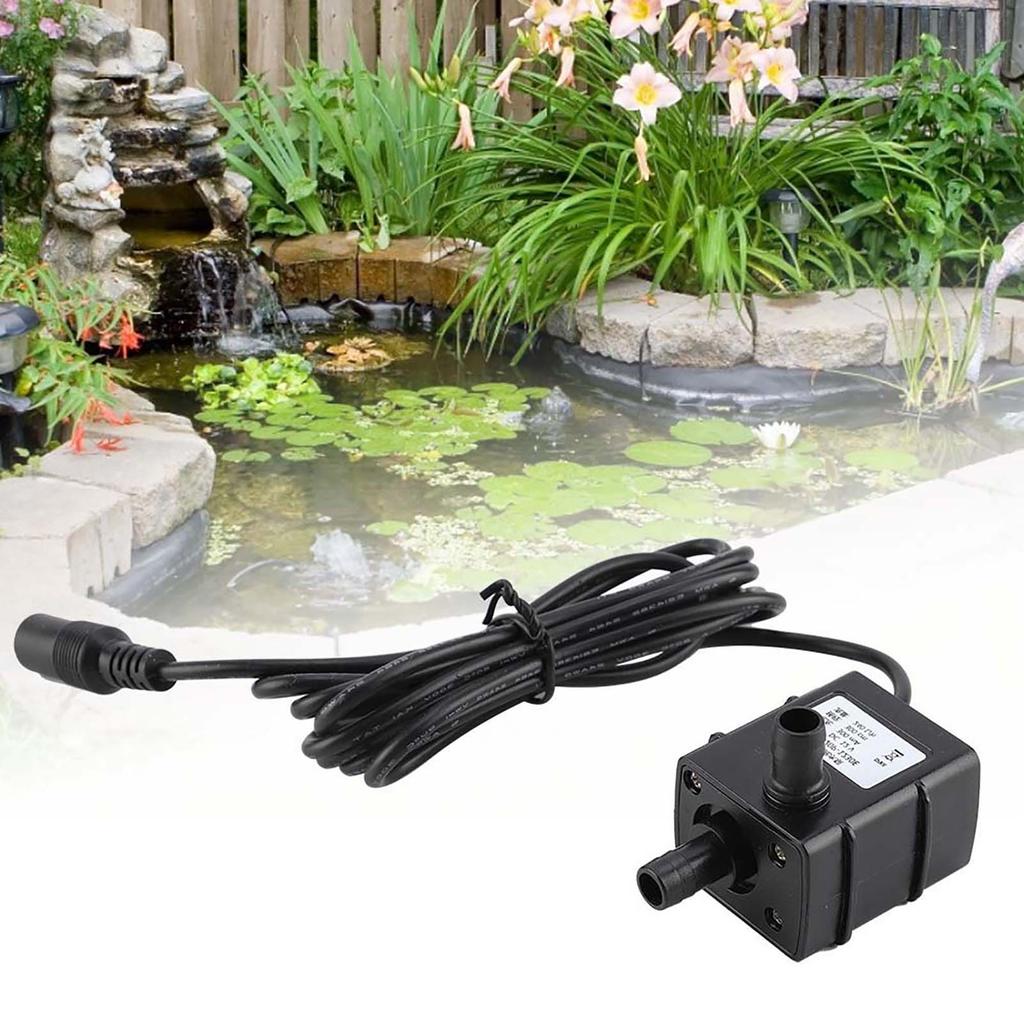 DC12V 3m 240L H Ultratyst Borstlös Motor Nedsänkbar Pool Vattenpump