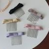 Anti-Slip Bow Bangs Hair Comb Clip - Stylish, High Skull, Internet Celebrity Hair Accessory