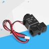 2P02508 DC24V PT 14" Threaded Plastic Electric Solenoid Valve for Water  Air  Oil