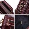Humerpaul Luxury Brand Genuine Leather Messenger Bags Men Shoulder Bag Travel Crossbody Handbag Male Sling Clutch
