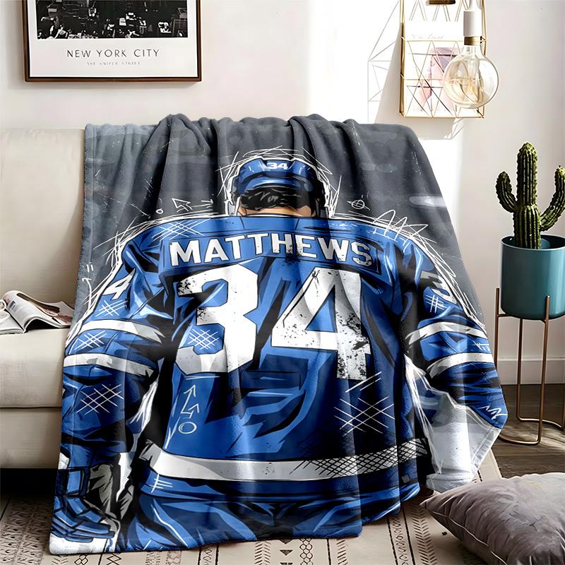 Toronto Maple Leafs Theme Blanket Suitable For Beds Sofas And Camping Perfect For Both Men And Women Comfortable Bedding All Year Round