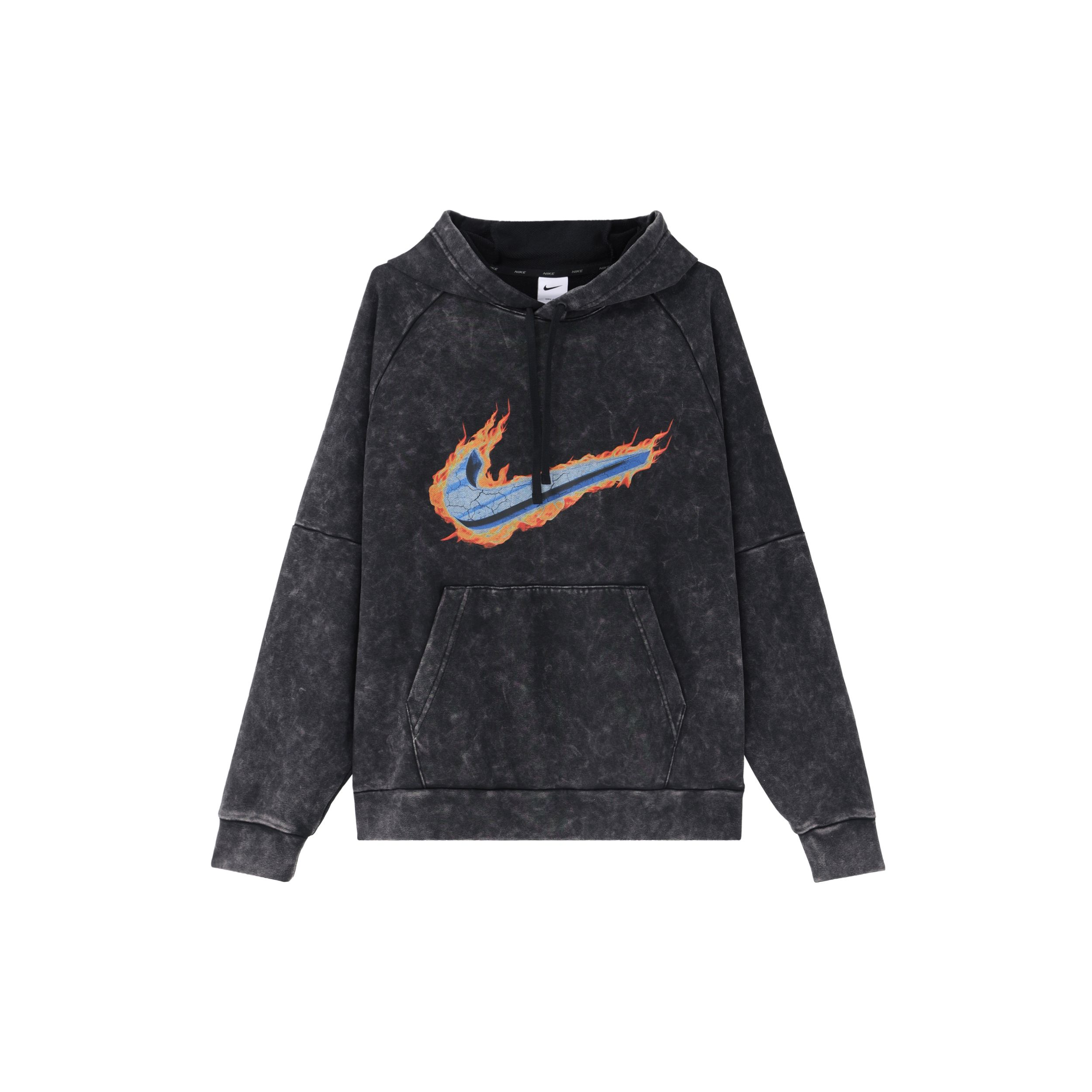 

Nike Мужская толстовка с длинными рукавами и логотипом Dri-Fit Swoosh, черная DX1556-010 S