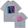 T Shirt Arcane-Jinx T-shirt Unisex Women Harajuku O-neck Summer Casual Shirt