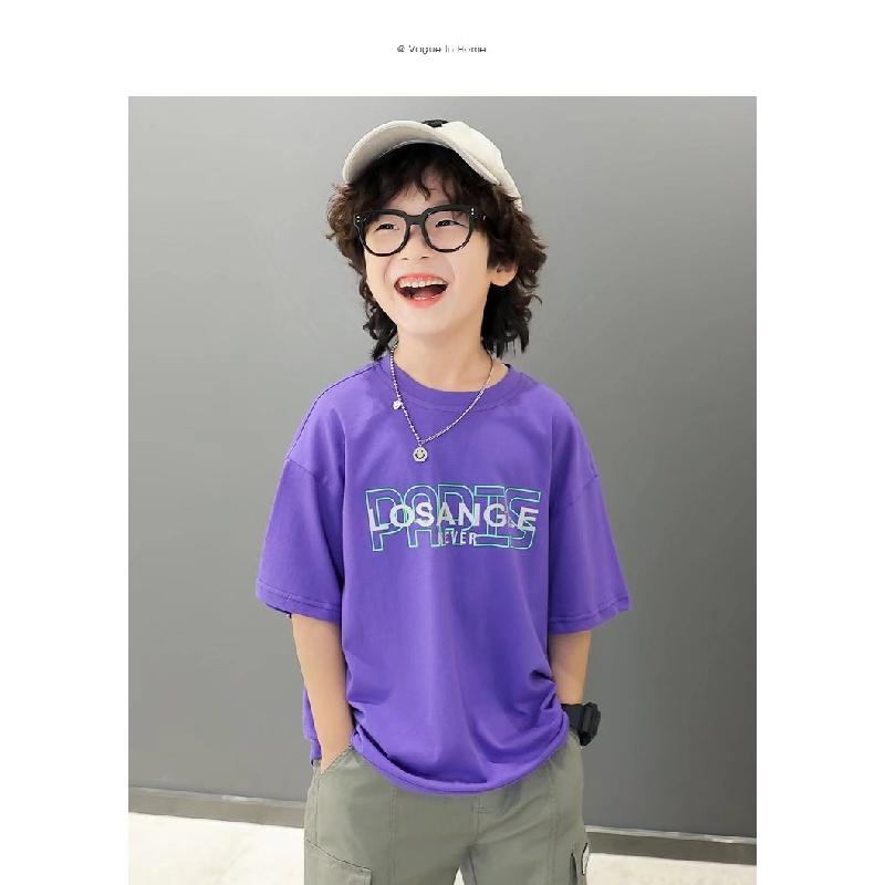 

Детская футболка с короткими рукавами для мальчиков, летние повседневные свободные топы для маленьких мальчиков для маленьких мальчиков, футболка с принтом унисекс для мальчиков и девочек для детей большого размера