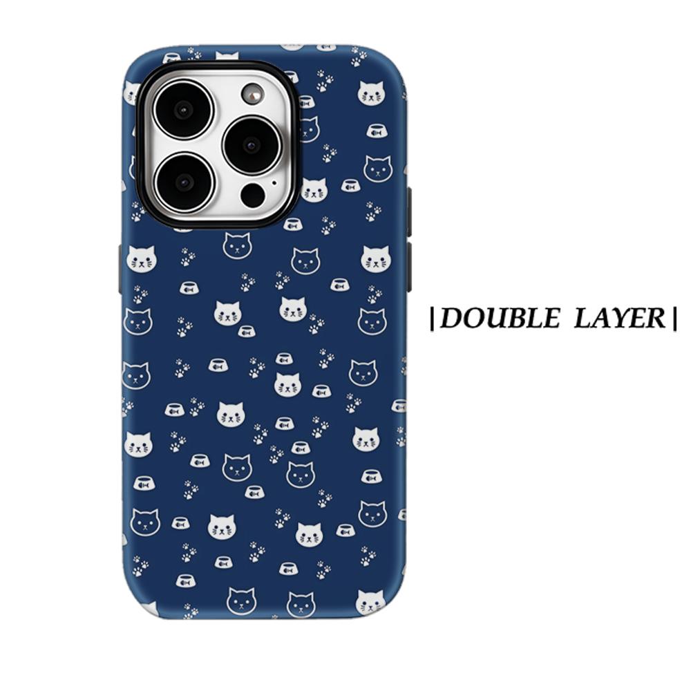 Cat PrintFor Magnetic Phone Case for IPhone 17 16 15 14 13 Pro Max Plus Single Double-layer Tough Case
