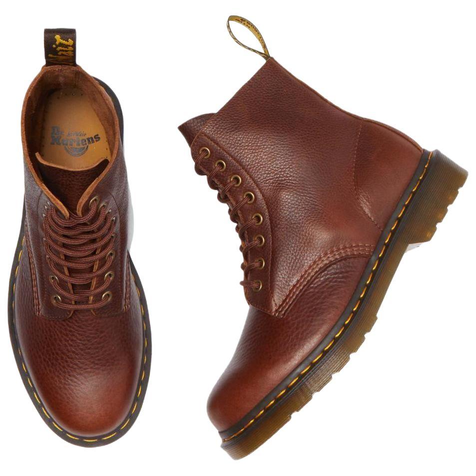 Dr. Martens 1460 Leather Fashion Mid-Calf Boots Unisex Boots Brown 31976253
